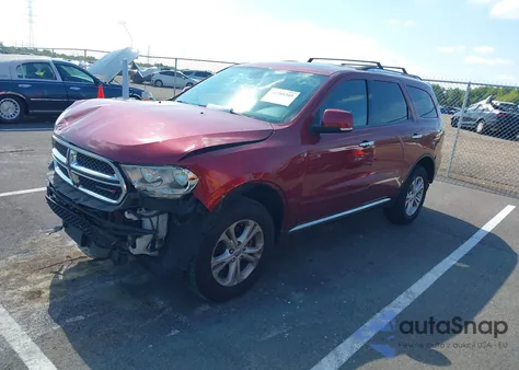 2013 Dodge Durango Crew from USA, damaged, VIN 1C4RDHDG3DC688940